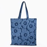 マリメッコ marimekko トートバッグ Vankka ヴァンカ デニム ウニッコ インディゴ ファブリックバッグ メンズ レディース 95861 095861 550 北欧雑貨 北欧デザイン 送別会 誕生日 お中元 結婚祝い 結婚式 高級 父の日 母の日【スペシャルラッピング660円(別売り)】 ホワイトデー ネコポス
