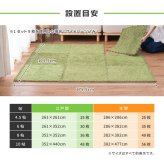 芝生風 ジョイントマット シーヴァ 約60×60cm 18枚入り 大判 サイドパーツ付き