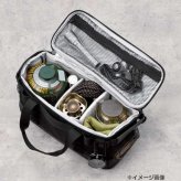 パーテーションバッグ S ブラック キャンプ 収納ボックス ツールボックス 保冷バッグ 折りたたみ トランク整理 仕切り付き おしゃれ アウトドア ギアケース 小物入れ SF-3812-BK-300 セトクラフト