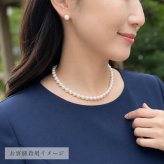 パール ネックレス レディース 貝パール 7mm 42cm 単品 小粒 ホワイト シルバーブラック ケース付き カジュアル プレゼント ギフト 誕生日プレゼント 誕生日 おしゃれ 上品 大人 普段使い お呼ばれ 二次会 パーティー 結婚式 真珠 40代 50代 60代 母 妻 祖母 彼女 女性 冠婚葬祭 フォーマル 入学式 卒業式 卒園式 七五三 お宮参り 葬式 クリスマス
