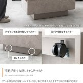 テーブル センターテーブル リビング ロー 机 コンパクト 省スペース 引き出し付き 引出し 収納 大容量 フロート脚 キャスター ノイズレス フラット 高級感 石目調 幅85 コーヒー カフェ アクセント 一人暮らし 無駄を省いたノイズレスなフォルムと