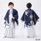 七五三 着物 男の子 5歳 袴 PO-112 購入 販売 鷹兜松 鷹 兜 男児 753 羽織袴 羽織 袴セット 男の子袴 セット 和装 レトロ 龍 子供 五歳 5才 お正月 ボーイズ