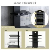 壁寄せ五面体テレビスタンド 専用棚板