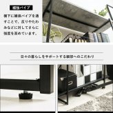 ラック ストーン調 オープン 3段 IW-1330 幅80cm 本棚 シェルフ 飾り棚 間仕切り a4 収納 奥行30 スリム 省スペース 石目調 おしゃれ シンプル モダン インダストリアル 新生活