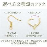 【在庫限り】パッと目を引く大きなイチゴが揺れる フックピアス 金属アレルギー対応 ステンレス製 春 赤い実 ロング 大ぶり