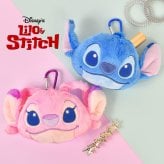 くまのプーさん スティッチ カラビナ付き ぬいぐるみ ファスナーマスコット ポーチ ディズニー キャラクター プーさん エンジェル 小物入れ ミニポーチ マスコットポーチ ぬいぐるみポーチ キーホルダー 小銭入れ イヤホンケース かわいい 学生 女子 通学 通勤 プレゼント