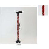 杖 レディース オシャレ 通販 レディース杖 メンズ杖 花柄ステッキ かわいい杖 軽量アルミ製 長さ調節可能 コンパクト持ち運び 敬老の日ギフト 母の日プレゼント 父の日プレゼント シニア向け ミセス向け 男女兼用 四点 持ち運び