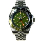 ジーダ ZEEDA デュアルゾーン DUAL-ZONE FLD 腕時計 メンズ 自動巻き GMT DU-KH