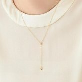 【無料ラッピング】  ヨンドシー 4℃ K10イエローゴールド ネックレス ダイヤモンド ブランド 正規品 新品 ギフト プレゼント 人気 おすすめ 誕生日 記念日 クリスマス 送料無料
