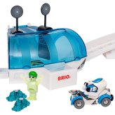 【10/1～順次発送】ブリオ レールトイ BRIO スペースステーションセット  | 誕生日プレゼント 名入れ   3歳 4歳 5歳 女の子 男の子 誕生日 プレゼント おもちゃ  宇宙 スペースシャトル 木製 レールウェイ 電車 木のおもちゃ 木製玩具 誕生日 プレゼント ギフト brio 木製レール BRIO ブリオ