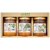 【ギフト対応無料】お歳暮・冬ギフト 山田養蜂場 国産蜂蜜3本セット S3-BHK (S3-BHK) ※送料無料(北海道・沖縄は除く)