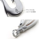 ハワイアンジュエリー フィッシュフック モアナ コアウッド 刻印無料 ペンダントトップ コアの木 精霊の宿る木 シルバー925 ネックレス チェーン別売 ペンダントヘッド aumakua メンズ レディース 誕生日 プレゼント ハロウィン 【品番：057-61-01】