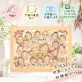 米寿 ギフト 似顔絵 贈り物 名入れ 手描き プレゼント 米寿 長寿 誕生日 88歳 長寿祝い 大人数 お父さん お母さん 家族 両親 修正無料 名入れ 下書き確認 親孝行 似てる 一生もの 実績多数 思い出 長寿 88歳 お祝いの品 快気祝い 白寿祝い 百寿祝い 披露宴 感謝 同窓会 記念日 ホワイトデー お祝い返し イラスト ウェディングギフト 色紙 卒寿祝い