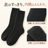 日本製 足がぽかぽか あったか靴下 着圧靴下 23?25cm 裏起毛 ふわふわ 防寒 冷え取り 着圧ソックス 妊婦 マタニティ 産前 産後 ふくらはぎ むくみケア こむらがえり