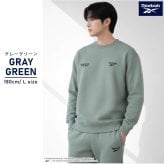 Reebok リーボック スウェット 上下 セット セットアップ メンズ レディース 裏起毛 あったか 保温 ゆったり 秋冬 スポーツウェア 部屋着 ルームウェア ストリート カジュアル ワンポイントロゴ 韓国風 黒 白 ブランド スポーティ 2026fw karlas別注