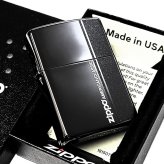 ZIPPO ライター シンプル スマートライン ブラックニッケル ジッポ ロゴ 黒 おしゃれ かっこいい メンズ ギフト プレゼント