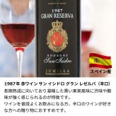 1987年 名前入り彫刻 生まれ年 赤ワイン サン イシドロ グラン レゼルバ 辛口 昭和62年 名入れ 誕生日プレゼント ワインセット 木箱入【送料無料】