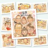 還暦の記念に、とっておきの似顔絵を贈りませんか。下書き確認あり。修正無料で納得の表情になるまで調整します。 プレゼント 似顔絵 還暦 ギフト 名入れ 手描き 贈り物 還暦 お祝い 記念 誕生日 大人数 おばあちゃん 祖母 祖父 おじいちゃん 修正無料 名入れ 下書き確認 喜ばれる そっくり 親孝行 宝物 長寿 一生もの 還暦 傘寿 応援 白寿祝い 還暦祝い メモリアル 披露宴 ホワイトデー 感激
