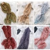 ストール レディース 花柄 薄手 大判 フラワーストール 160×50cm 春 夏 春夏 おしゃれ かわいい 上品 軽量 冷房対策 日よけ 紫外線対策 花柄ストール ショール ガーゼマフラー 羽織り 大人 女性 ギフト プレゼント スカーフ マフラー