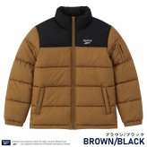 Reebok リーボック 中綿ジャケット メンズ 長袖 アウター スタンドカラー フルジップ  軽量 防寒 あたたかい ロゴ スポーツ ブランド 大きいサイズ ゆったり ユニセックス 大人 カジュアル アウター 春 秋 冬 M L LL 黒 別注 2026fw karlas