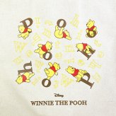 ディズニー くまのプーさん アルファベットトートバッグ (ちらし) Disney