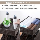 ラック ランドリー 3段 幅28cm カゴ 洗濯かご 4個つき 洗濯機 収納 おしゃれ スリム 縦型 洗濯機収納 ランドリー収納 ホワイト グレー 収納棚 洗濯物 洗面所 脱衣所 新生活