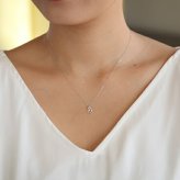 【無料ラッピング】  カナルヨンドシー Canal 4℃ ネックレス K10 ホワイトゴールド ネックレス ダイヤモンド レディース ブランド 正規品 新品 ギフト プレゼント 人気 おすすめ 誕生日 記念日 クリスマス 送料無料