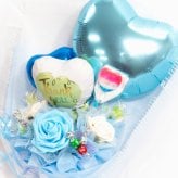 キャンディー バルーンフラワー ブーケ 花 プレゼント 卒業 卒園 造花 ギフト くすみカラー ピンク 水色 誕生日 女性 祖母 女友達 退職祝い 結婚記念日 母の日 両親 子供会 発表会 推し活 推しカラー カスタム 送別会 歓迎会 送料無料（一部地域除外）