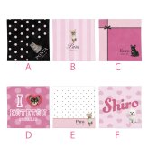【toutouPINK】うちの子グッズ・ペットのお写真で作るハンドタオル | お誕生日 母の日 父の日 敬老の日 還暦祝い クリスマスプレゼント