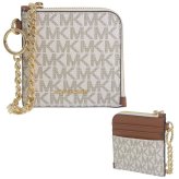 マイケルコース MICHAEL KORS カードケース コインケース 小銭入れ アウトレット JET SET TRAVEL MD ZA WALLET 35S6GTVC6B VANILLA ホワイト