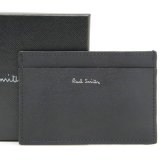 ポールスミス カードケース Paul Smith 名刺入れ カード入れ パスケース メンズ レザー ブラック ボルドー スカイブルー マルチカラー M1A-4768-WSTRGS 79 【ラッピング無料 誕生日 お祝い プレゼント ギフト 贈り物】 送料無料