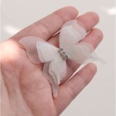 RORA ヘアクリップ 4個セット 通販 ローラ ローズ ヘアークリップ ヘアアクセサリー 髪飾り キッズ 子供 子ども こども ミニ 小さめ 蝶々 ちょうちょ リボン かわいい おしゃれ 女の子 女子 入園式 卒園式 入学式 卒業式 結婚式 キッズファッション