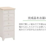 キャビネット チェスト 幅31cm 箪笥 たんす 引き出し アンティーク バスケット ホワイト 玄関収納 リビング ダイニング ワゴン オシャレ お洒落 小物収納 ランドリー収納 キッチン 組立式 有効活用: 6段 完成品 スリム 書類整理 新生活