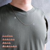 ロングネックレス k10 YG 約70cm スライドピン アズキチェーン ネックレス 1.0mm幅 10金 イエローゴールド K10ネックレス 小豆チェーン ※従来の金具無し