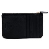 ヴィヴィアンウエストウッド フラグメントケース レディース Vivienne Westwood 5112001GU S000B N401 ブラック ハーフムーン カードケース コインケース 小銭入れ サフィアーノ調 オーブ ミニ財布