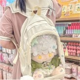 痛リュック 痛バッグ 推し活 通販 痛バ 推し活バッグ 推し活バック クリアバッグ クリアバック リュック 推しバッグ 推しバック 見せバッグ 見せバック バッグパック クリア 透明窓 きれいめ 通学 学生 かわいい 可愛い おしゃれ a4