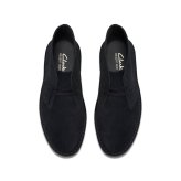 クラークス デザートブーツ エヴォ レディース 靴 ショートブーツ スエード Clarks Desert Bt Evo 26182930 26182928 黒 ブラック ダークサンド