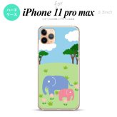 iPhone11ProMax iPhone11pro max スマホケース ハードケース ゾウ メンズ レディース nk-i11pm-691