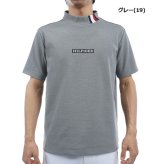 トミーヒルフィガー ゴルフ メンズ ボックスロゴ 半袖モックネックシャツ TOMMY HILFIGER GOLF THMA412 春夏モデル お誕生日祝い お祝い 記念品 お父さん 父の日 彼氏 男性 30代 40代 50代 60代  還暦祝い 敬老の日 人気プレゼント プレゼント