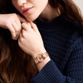 フォッシル FOSSIL 腕時計 レディース EVERETT アナログ ローズゴールドトーン ステンレススチールウォッチ ES5491【2026 新作】