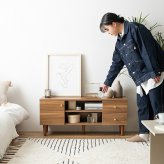 テレビ台 テレビボード TVボード ローボード TV台 テレビラック 収納棚 木製 AVラック TVラック 32型 リビングボード スリム 薄型 100cm 扉付き 引き出し タップ収納 壁付け 可動棚 かわいい 1人暮らし 新生活