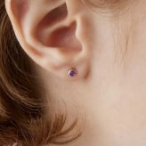 【無料ラッピング】  カナルヨンドシー Canal 4℃ カナル4℃ Your Bestday 365 2月誕生石 K10イエローゴールド ピアス アメシスト ブランド 正規品 新品 ギフト プレゼント 人気 おすすめ 誕生日 記念日 クリスマス 送料無料