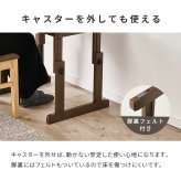 こたつ 1人用 ハイタイプ こたつ布団セット 2点セット 昇降式 高さ調節 6段階 幅70×奥行50cm 長方形 デスクこたつ パーソナルこたつ キャスター付き コンパクト 一人暮らし テレワーク 在宅勤務 おしゃれ ブラウン