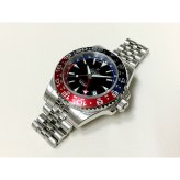 ジーダ ZEEDA デュアルゾーン DUAL-ZONE R＆B 腕時計 メンズ 自動巻き GMT DU-2TN