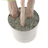 観葉植物 造花 カシワバゴム BROWN 全高約150cm 大型 ゴムの木 フェイクグリーン 本物そっくり おしゃれ インテリア 人工観葉植物 アーティフィシャルグリーン オフィス 店舗 ホテル 開店祝い 室内 フィドルリーフ フェイク
