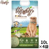 Kaniva カニワ Kasty キャスティー 豆腐猫砂 抹茶（マッチャ） 10L（4.54kg）×4個