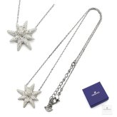 SWAROVSKI スワロフスキー ネックレス 5534887 Edelweiss アクセサリー シルバー ホワイト レディース