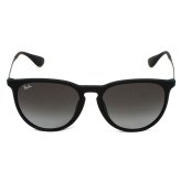 レイバン Ray-Ban サングラス エリカ ローブリッジフィット UVカット アイウェア ボストン ウェリントン 0RB4171F 622/8G 57 メンズ レディース ユニセックス ラバーブラック+ライトグレーグラデーション ダークグレー 海外正規品