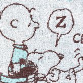 スヌーピー ミニタオル CLICK グレー ハンカチ SNOOPY