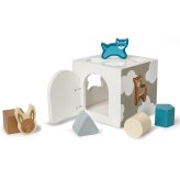 メリーマイヤー ライカ ウッドシェイプソーター 13.5cm | Leika 知育 玩具 ベビー 赤ちゃん 用品 かわいい ファーストトイ モンテッソーリ Mary Meyer 木製 積み木 正規輸入品